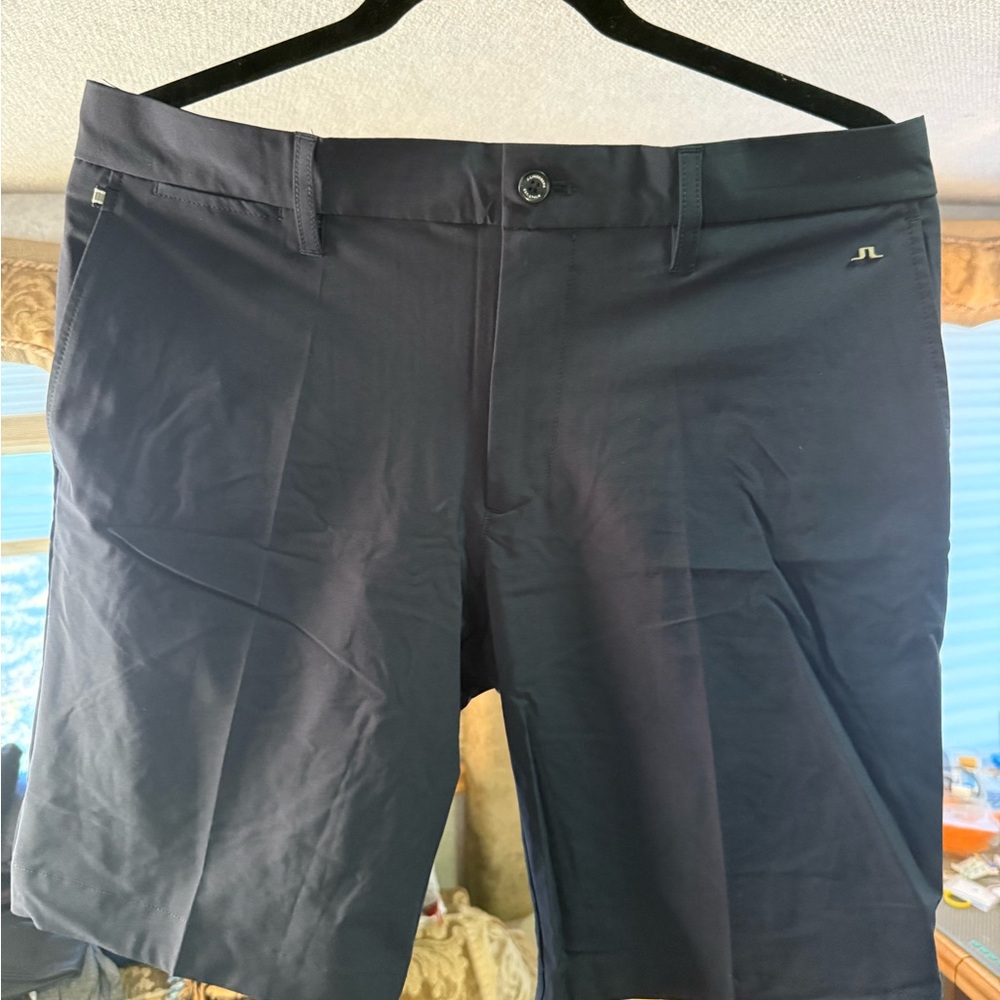 J.Lindeberg Men's Navy Shorts